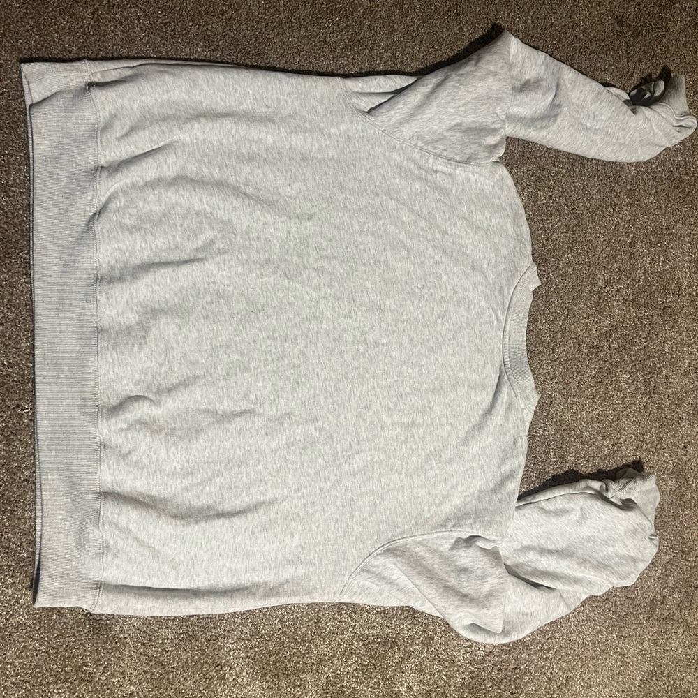 Gray Star Pattern Sweater - image 6